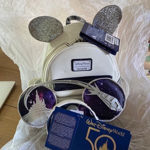 Mickey Main Attraction Limited Release Space Mountain Loungefly and Ears